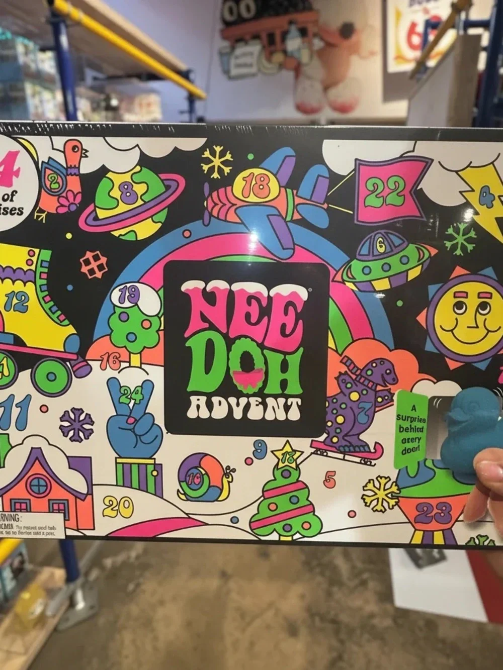 NeeDoh Advent Calendar, Funky Frights AND Jack Glow Lantern Squish